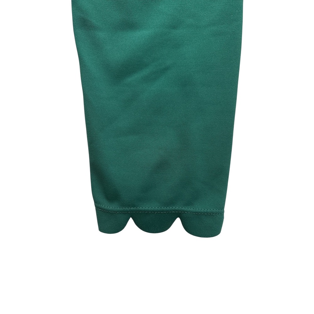 Peloton Green High Rise Scallop‎ Hem Leggings Performance Fabric Women's Size L - Picture 3 of 5
